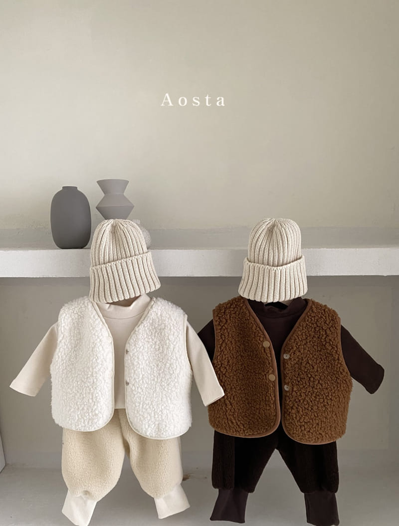 AOSTA - Korean Children Fashion - #Kfashion4kids - Lamb Lamb Vest - 3