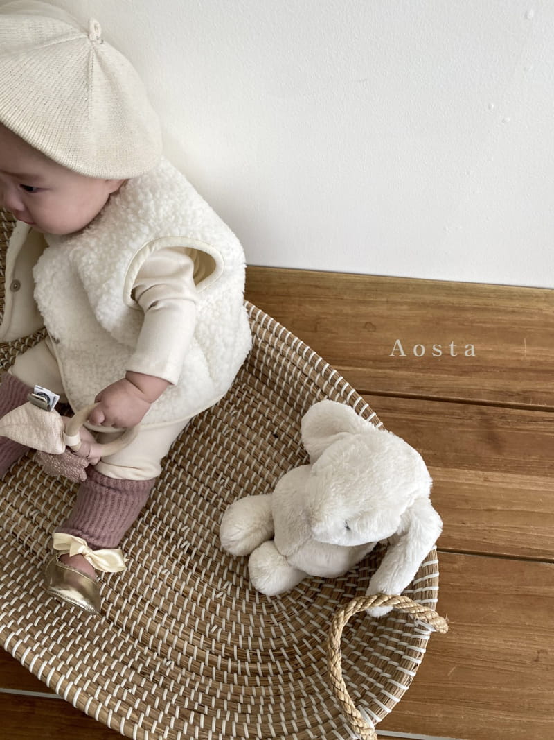AOSTA - Korean Children Fashion - #Kfashion4kids - Lamb Lamb Vest - 5