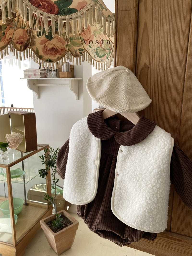 AOSTA - Korean Children Fashion - #Kfashion4kids - Lamb Lamb Vest - 6