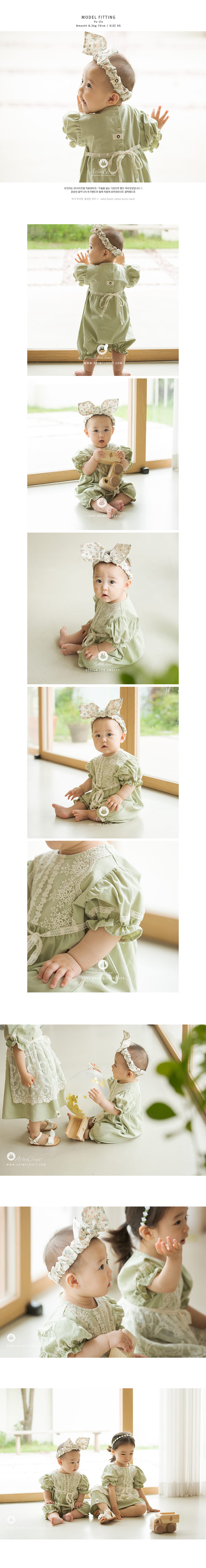 ARIM CLOSET - Korean Children Fashion - #Kfashion4kids - Lace Point Lovely Bodysuit - 3
