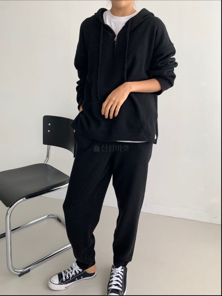 AROUND110 - Korean Children Fashion - #Kfashion4kids - Howel Jogger Knit - 2
