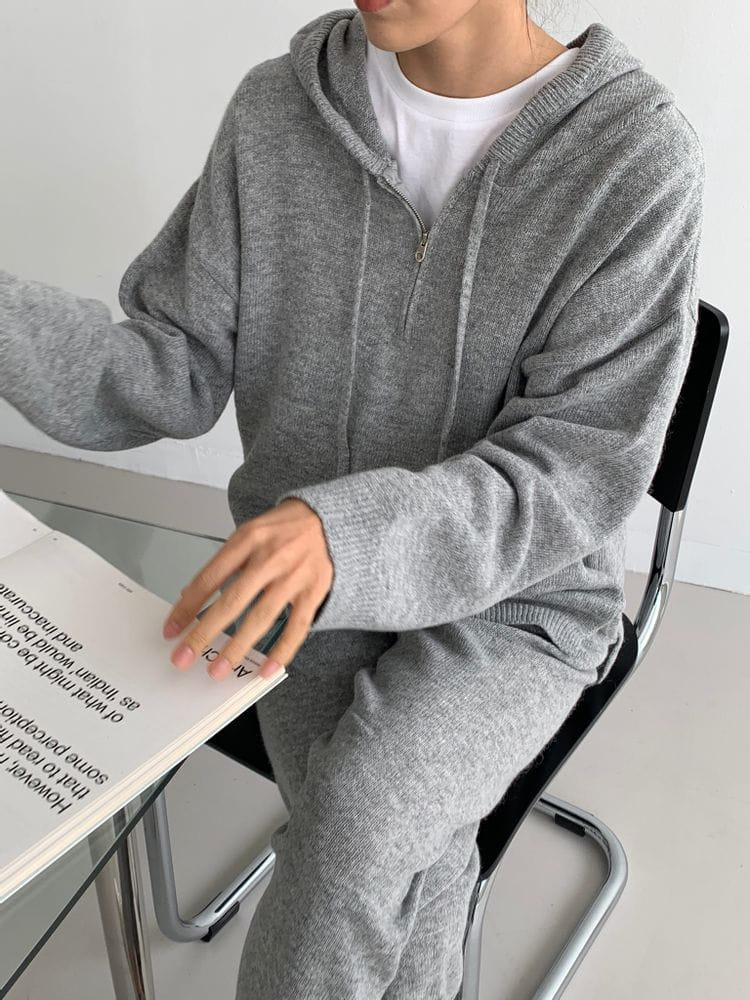 AROUND110 - Korean Children Fashion - #Kfashion4kids - Howel Hoody Knit - 2