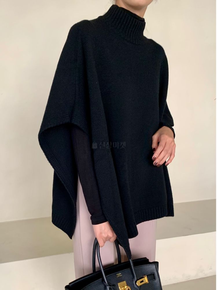 AROUND110 - Korean Children Fashion - #Kfashion4kids - Cashmere Poncho - 4