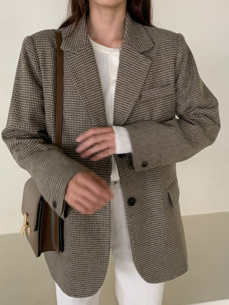AROUND110 - Korean Children Fashion - #Kfashion4kids - Hound Loose Fit Jacket