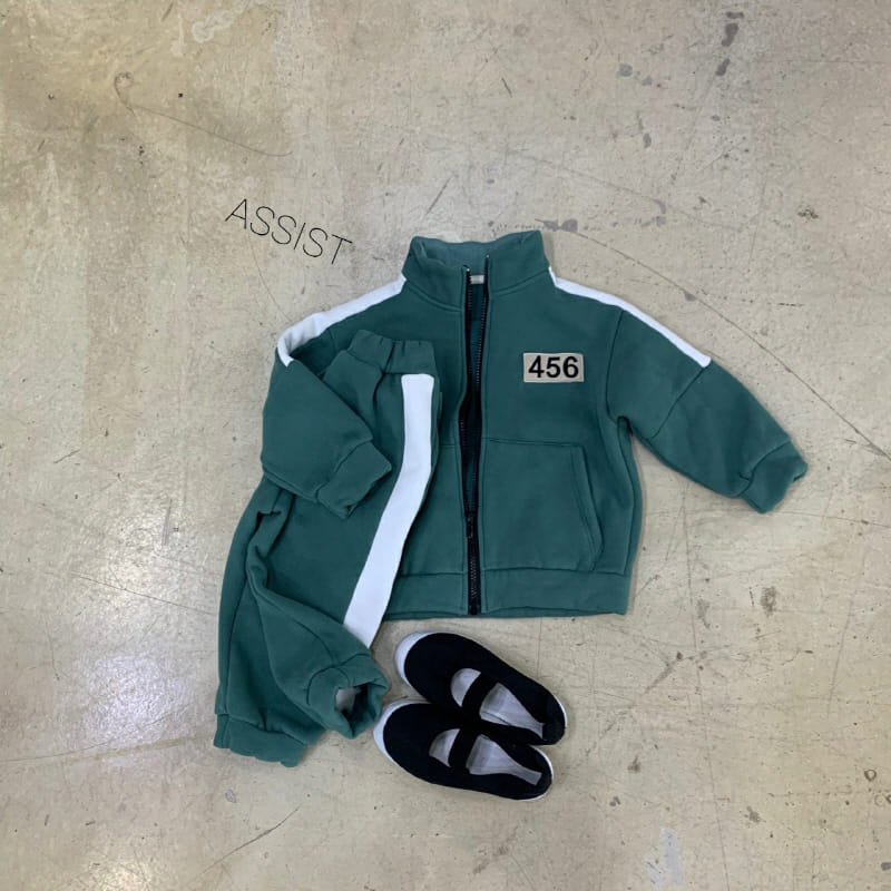 ASSIST - Korean Children Fashion - #Kfashion4kids - Squid Game 456 Top Bottom Set - 8