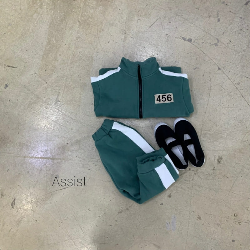 ASSIST - Korean Children Fashion - #Kfashion4kids - Squid Game 456 Top Bottom Set - 9