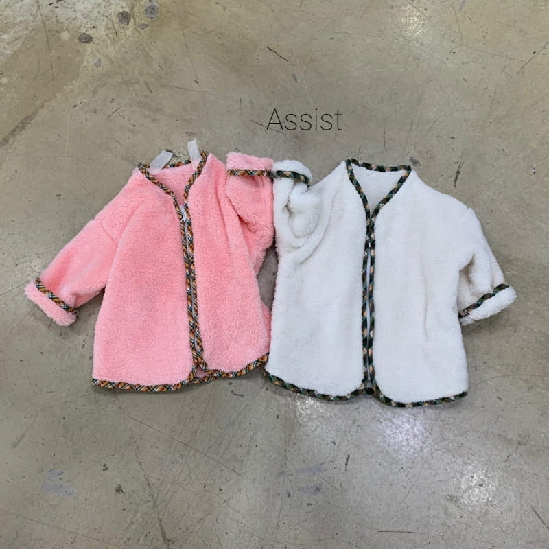 ASSIST - Korean Children Fashion - #Kfashion4kids - Rappa Fleece Jacket