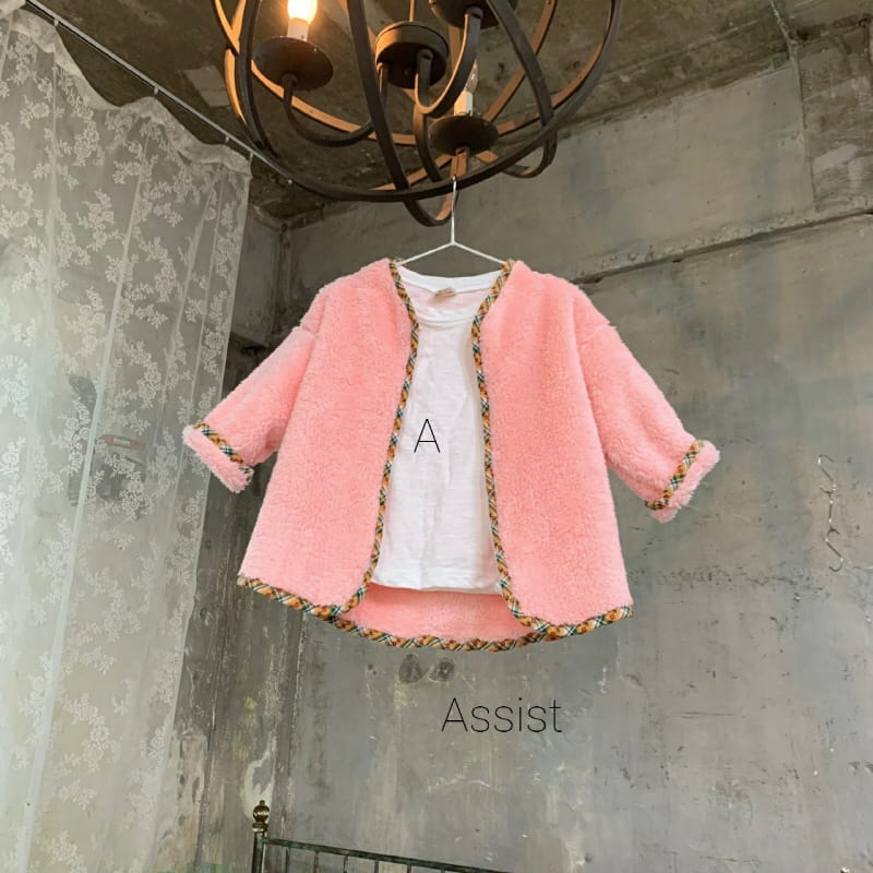 ASSIST - Korean Children Fashion - #Kfashion4kids - Rappa Fleece Jacket - 11