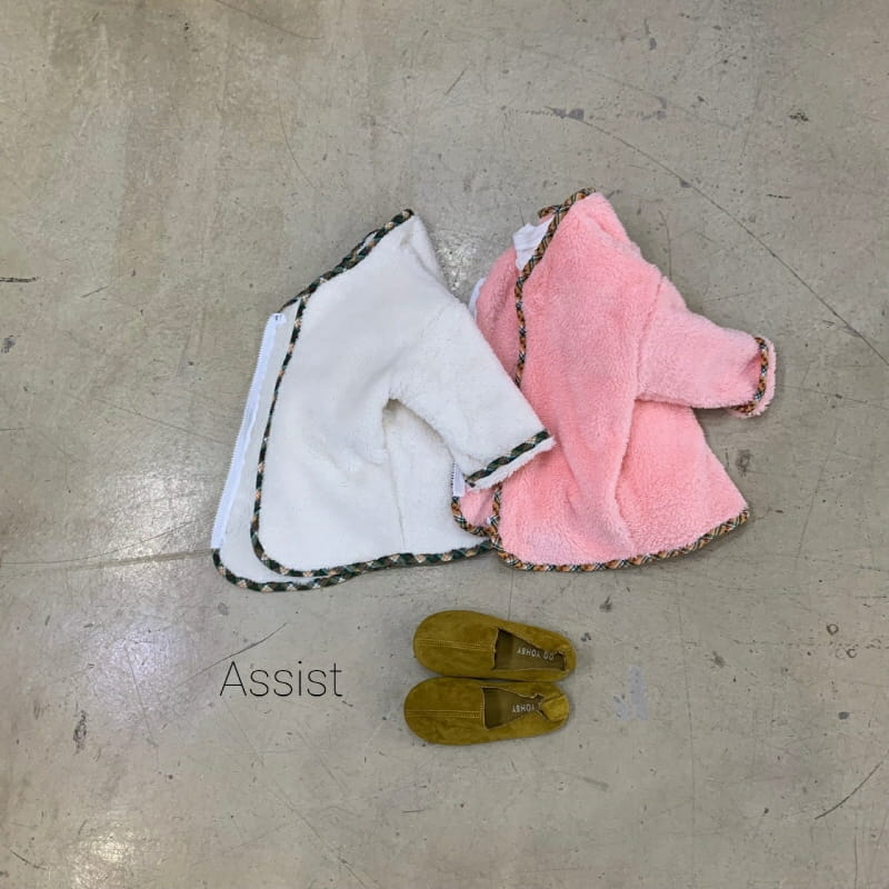 ASSIST - Korean Children Fashion - #Kfashion4kids - Rappa Fleece Jacket - 3