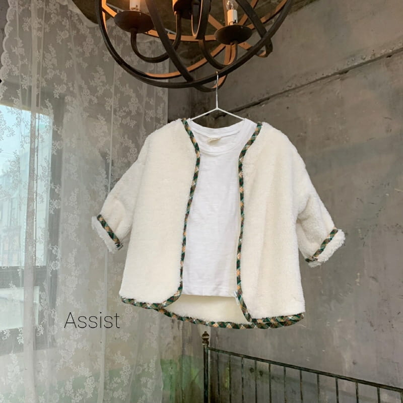 ASSIST - Korean Children Fashion - #Kfashion4kids - Rappa Fleece Jacket - 7