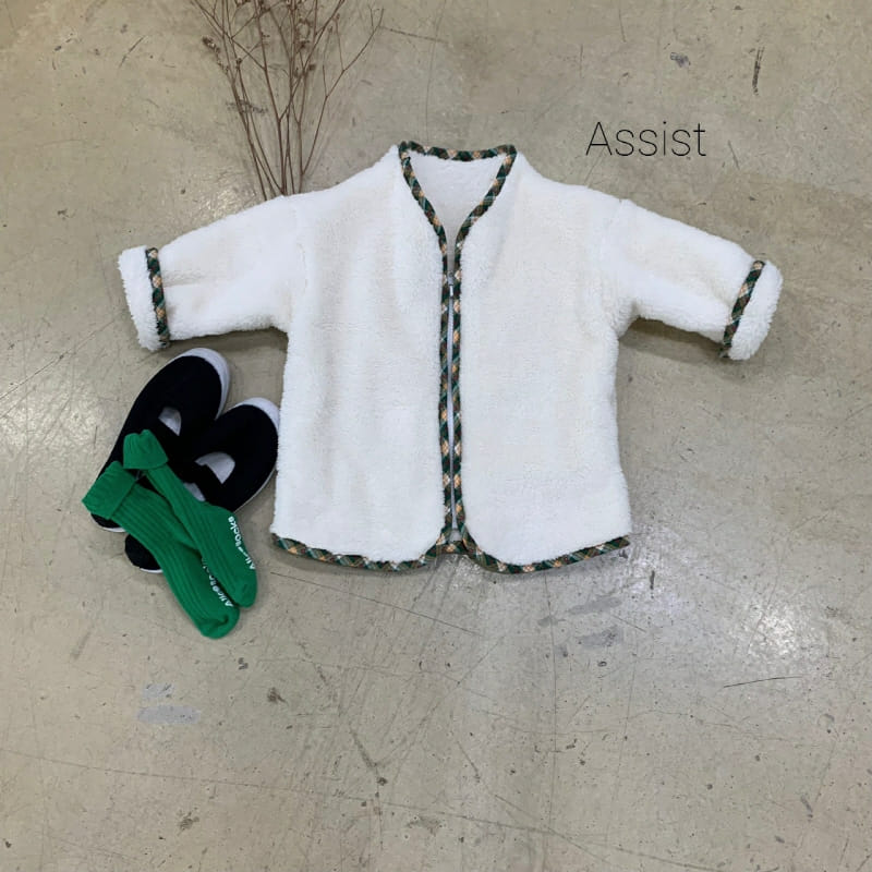 ASSIST - Korean Children Fashion - #Kfashion4kids - Rappa Fleece Jacket - 9