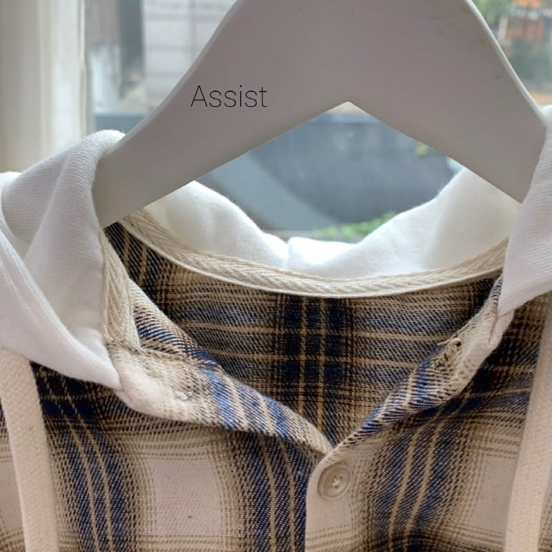 ASSIST - Korean Children Fashion - #Kfashion4kids - Hong Check Shirt - 7