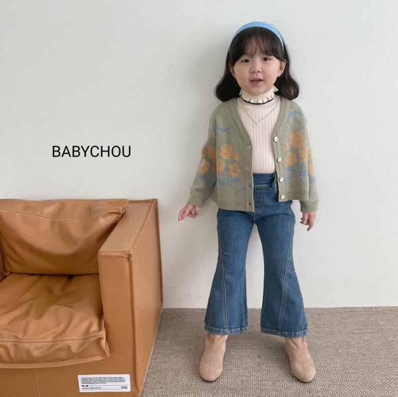 BABYCHOU - Korean Children Fashion - #Kfashion4kids - Line Bootscut Pants - 6