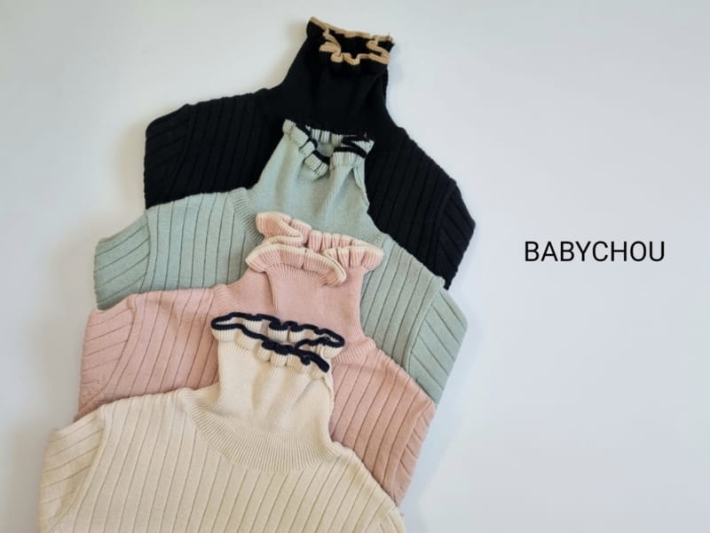 BABYCHOU - Korean Children Fashion - #Kfashion4kids - Nijou Turtleneck Tee