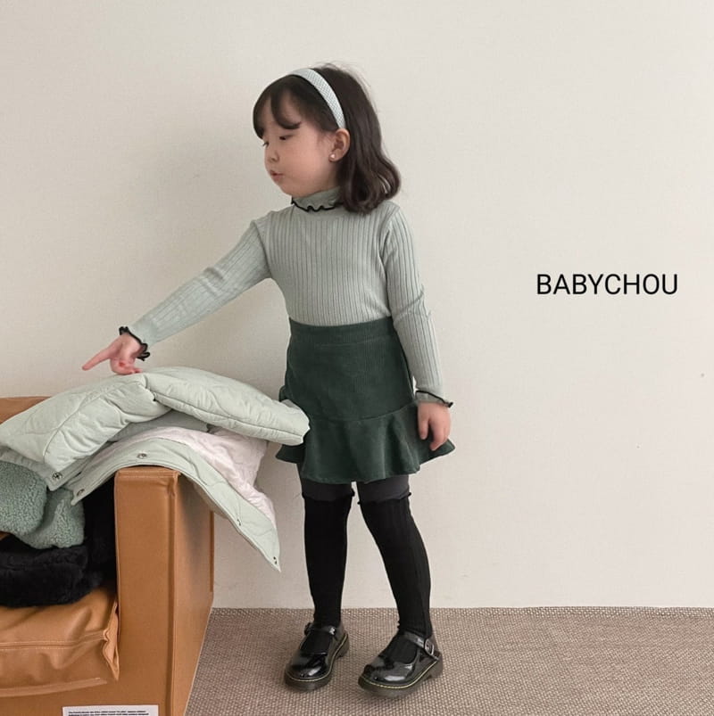 BABYCHOU - Korean Children Fashion - #Kfashion4kids - Nijou Turtleneck Tee - 12