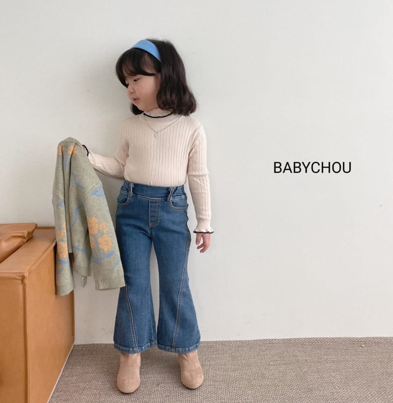 BABYCHOU - Korean Children Fashion - #Kfashion4kids - Nijou Turtleneck Tee - 4