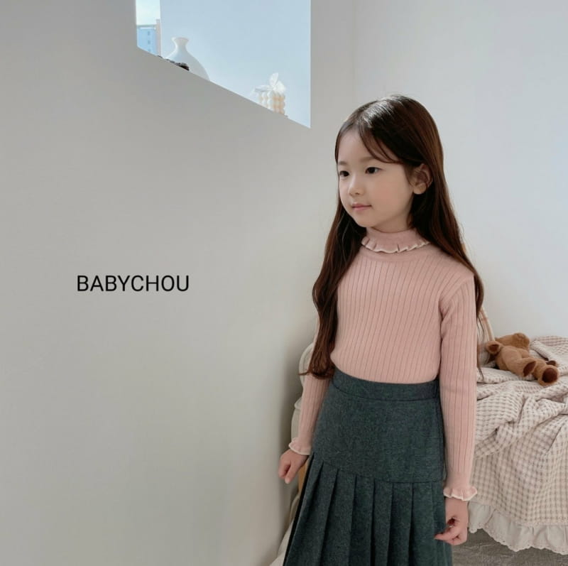 BABYCHOU - Korean Children Fashion - #Kfashion4kids - Nijou Turtleneck Tee - 8