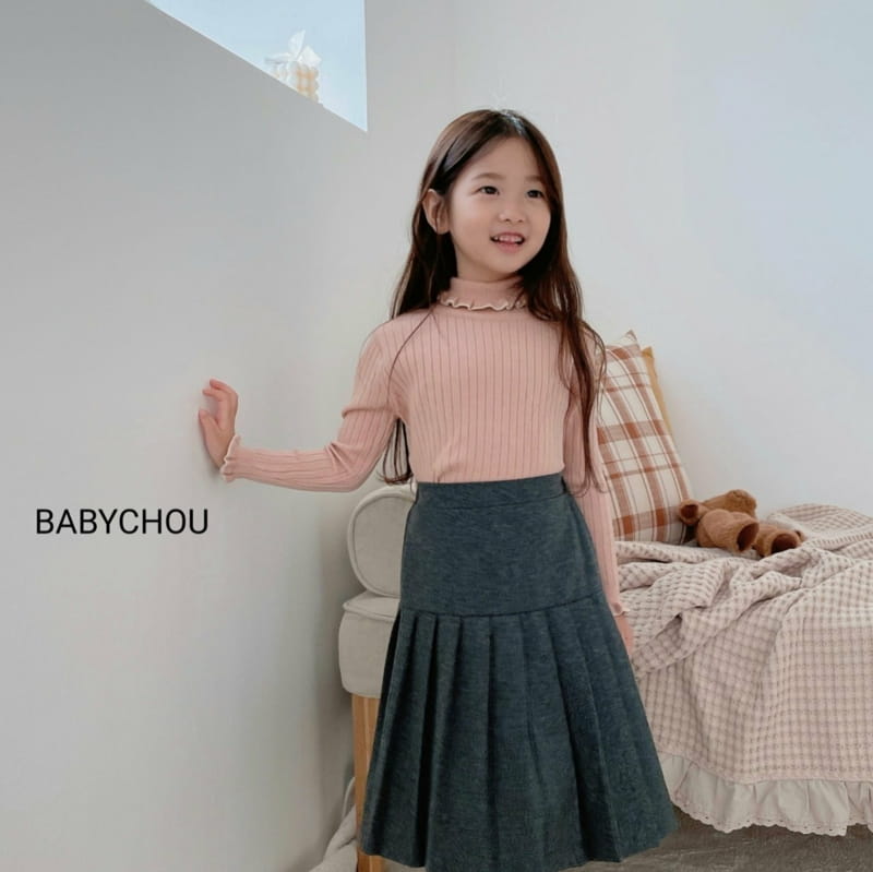 BABYCHOU - Korean Children Fashion - #Kfashion4kids - Nijou Turtleneck Tee - 9