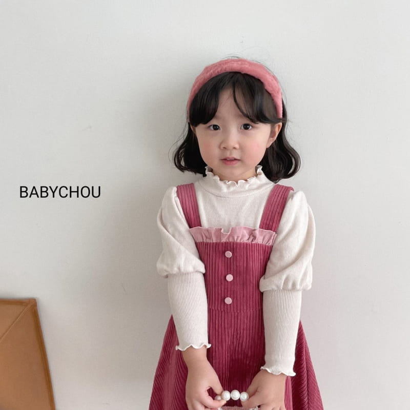 BABYCHOU - Korean Children Fashion - #Kfashion4kids - Candy Puff Tee - 4