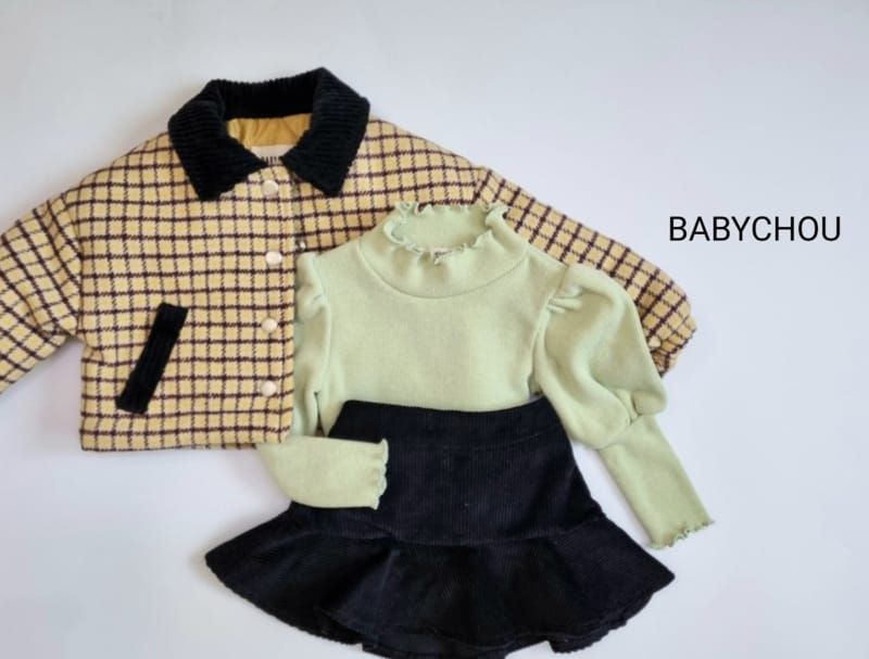 BABYCHOU - Korean Children Fashion - #Kfashion4kids - Candy Puff Tee - 6