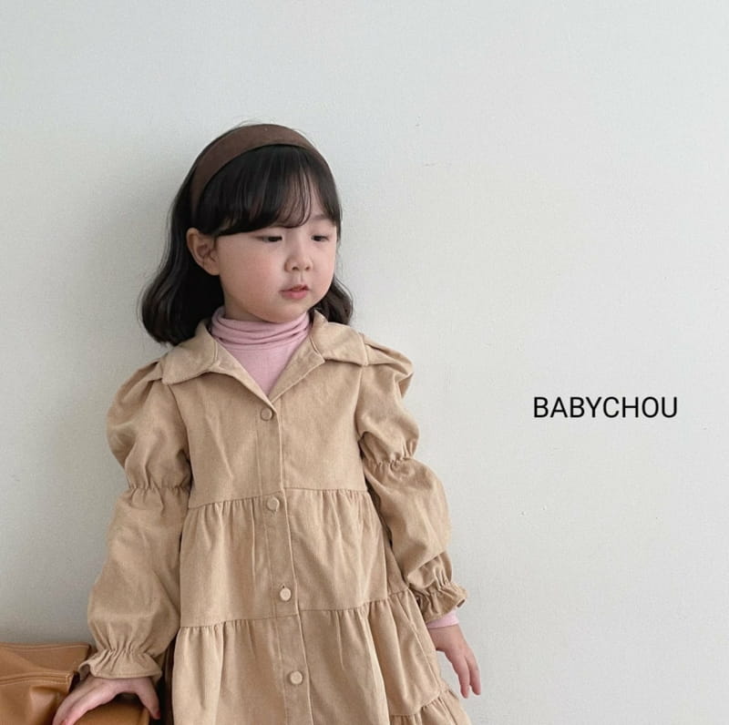 BABYCHOU - Korean Children Fashion - #Kfashion4kids - Milky Turtleneck Tee - 7
