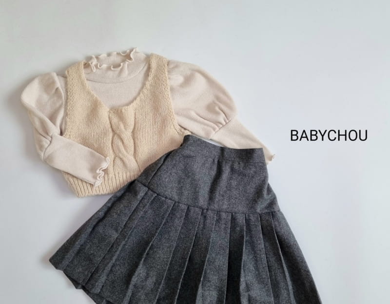 BABYCHOU - Korean Children Fashion - #Kfashion4kids - Mimi Vest - 3