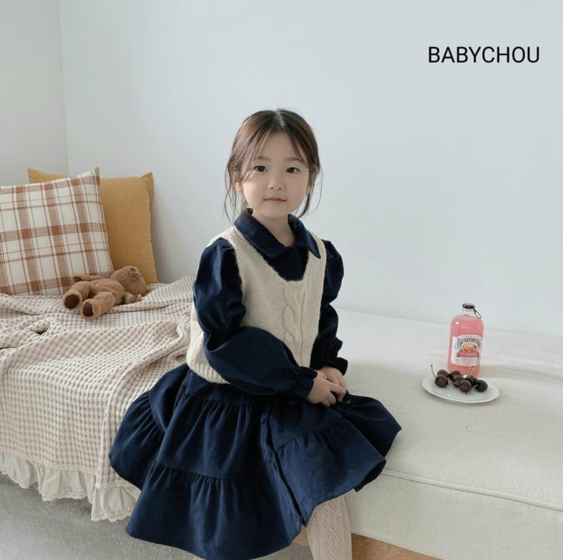 BABYCHOU - Korean Children Fashion - #Kfashion4kids - Mimi Vest - 4