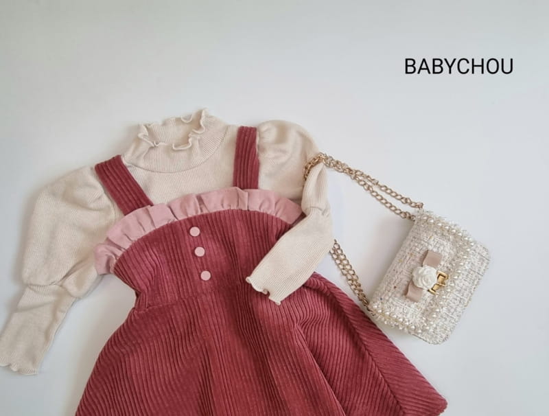 BABYCHOU - Korean Children Fashion - #Kfashion4kids - Lala One-piece - 4