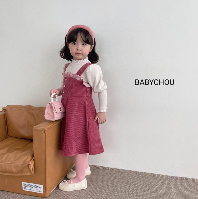 BABYCHOU - Korean Children Fashion - #Kfashion4kids - Lala One-piece - 6