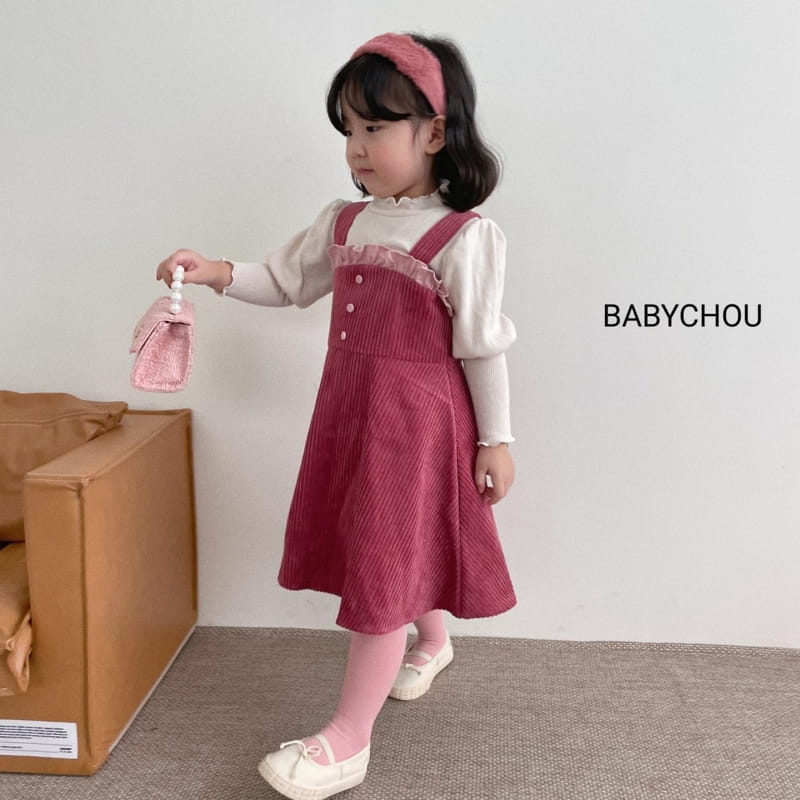 BABYCHOU - Korean Children Fashion - #Kfashion4kids - Lala One-piece - 9