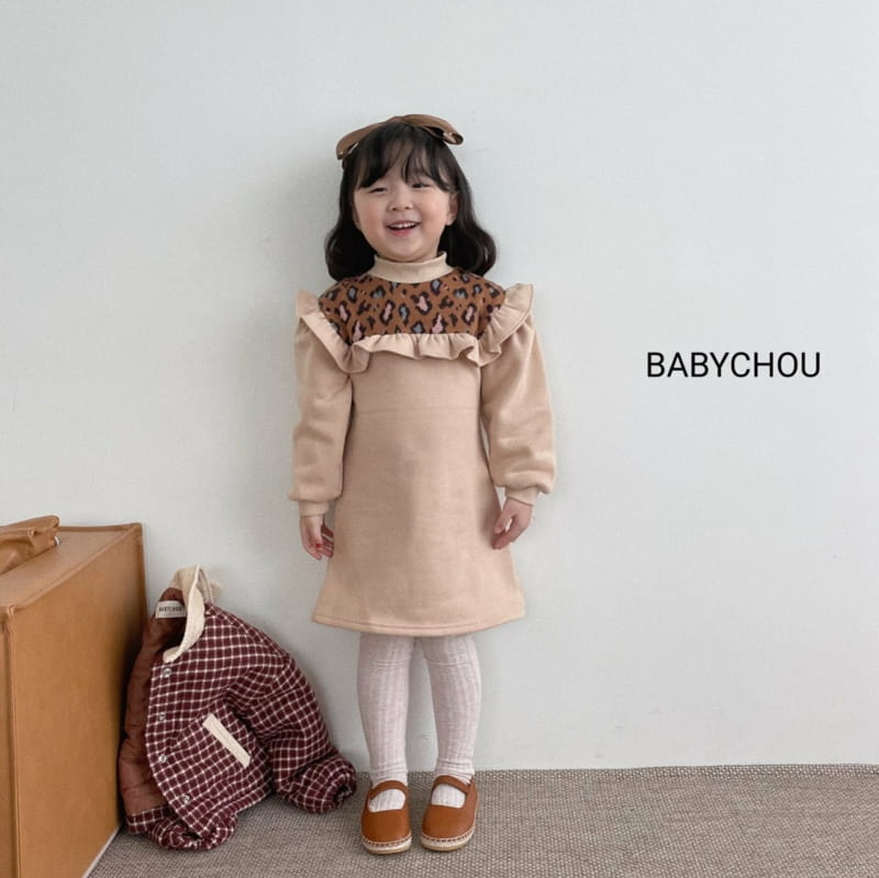BABYCHOU - Korean Children Fashion - #Kfashion4kids - Bell Line One-piece - 4