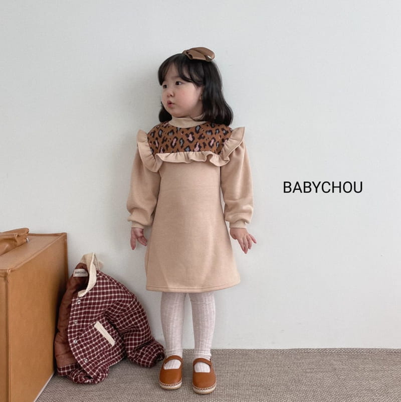 BABYCHOU - Korean Children Fashion - #Kfashion4kids - Bell Line One-piece - 6