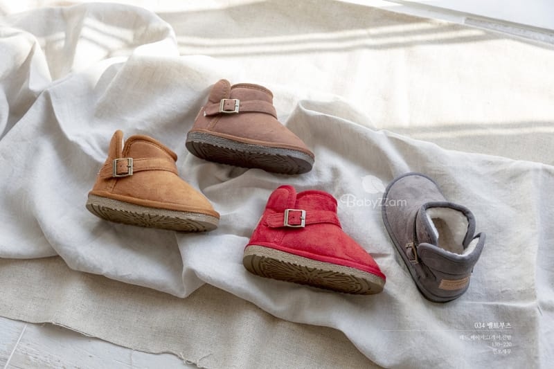 BABYZZAM - Korean Children Fashion - #Kfashion4kids - Belt Boots