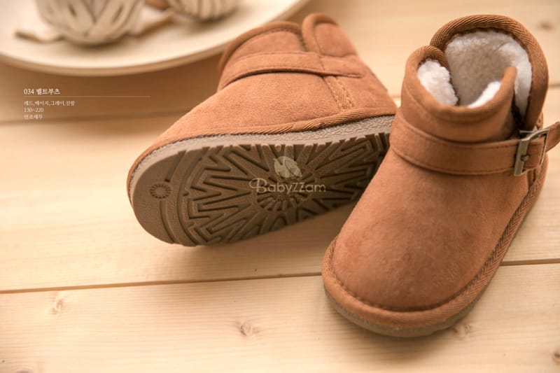 BABYZZAM - Korean Children Fashion - #Kfashion4kids - Belt Boots - 8