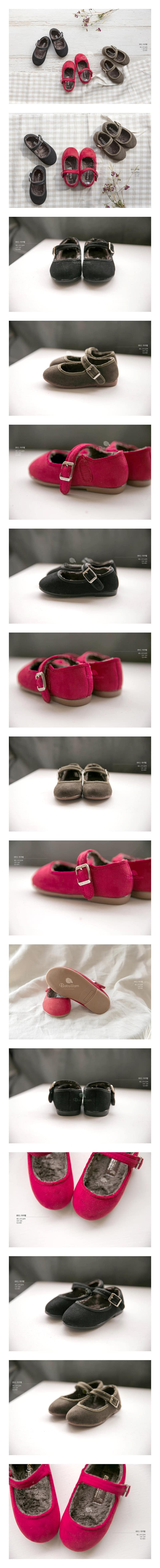 BABYZZAM - Korean Children Fashion - #Kfashion4kids - Sha Sha Fur Flats