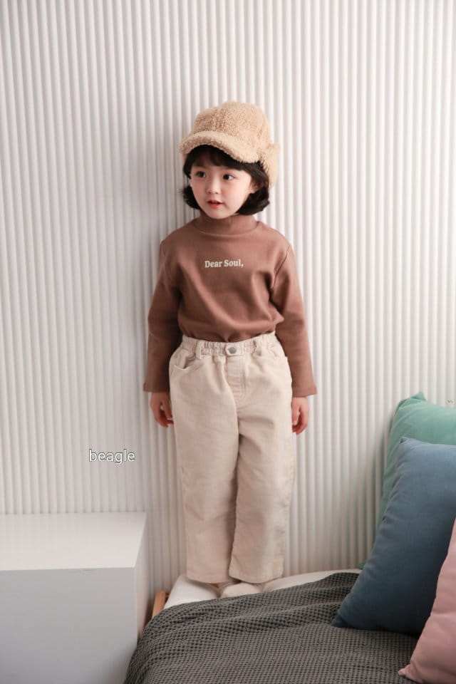 BEAGLE - Korean Children Fashion - #Kfashion4kids - Dear Soul Half Turtleneck - 2