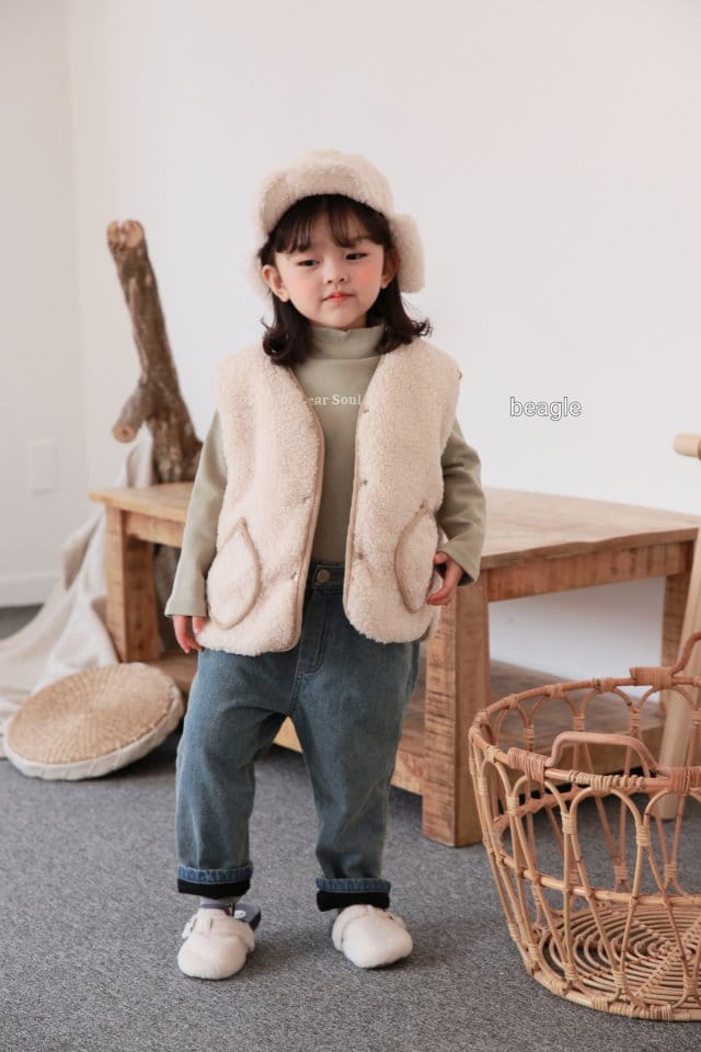 BEAGLE - Korean Children Fashion - #Kfashion4kids - Dear Soul Half Turtleneck - 3