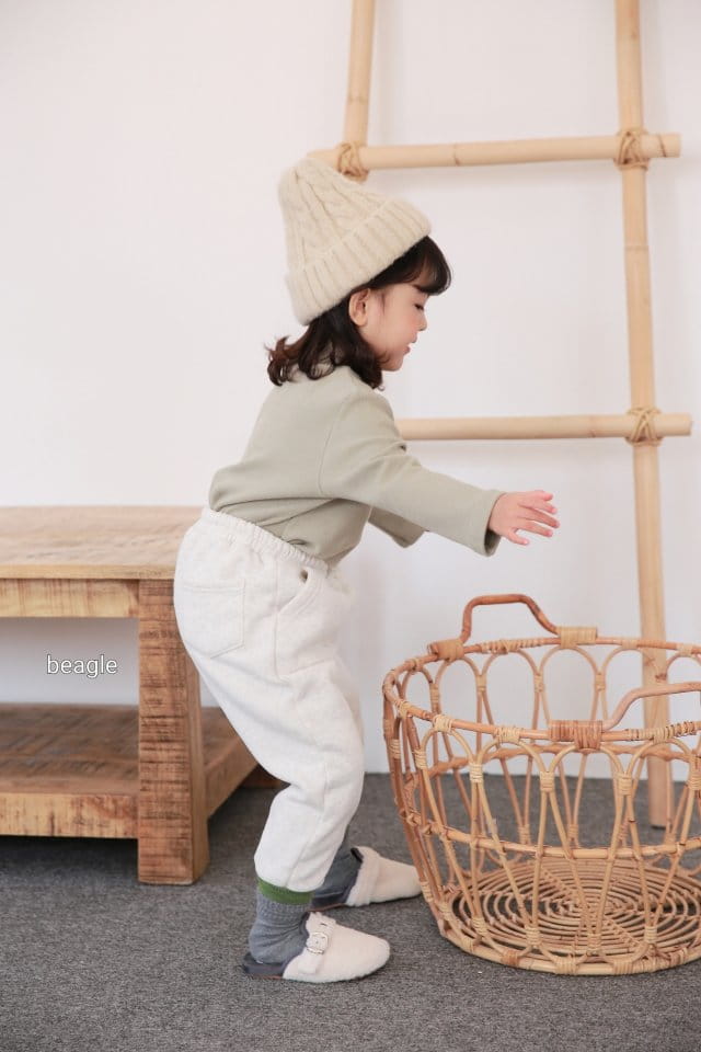 BEAGLE - Korean Children Fashion - #Kfashion4kids - Dear Soul Half Turtleneck - 6