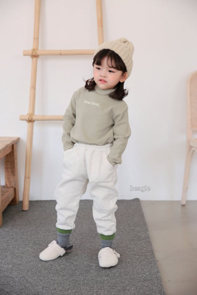 BEAGLE - Korean Children Fashion - #Kfashion4kids - Dear Soul Half Turtleneck - 7