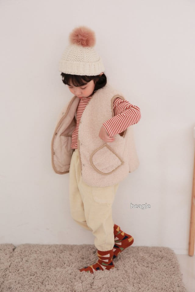 BEAGLE - Korean Children Fashion - #Kfashion4kids - Joy Stripes Turtleneck - 7