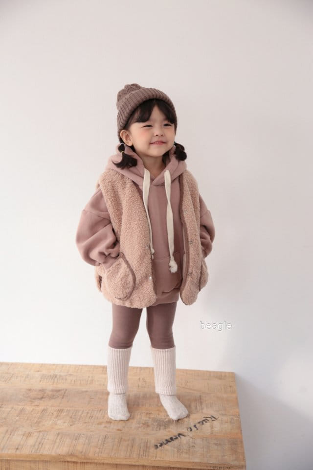 BEAGLE - Korean Children Fashion - #Kfashion4kids - Mongsil Reversible Padding Vest - 3