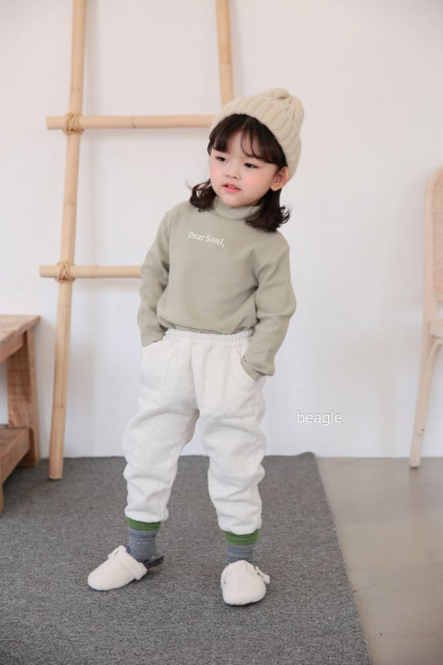 BEAGLE - Korean Children Fashion - #Kfashion4kids - Pudding Reversible Fleece Jogger Pants