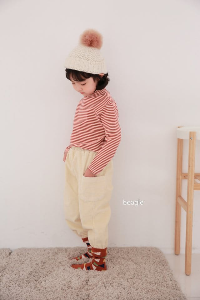 BEAGLE - Korean Children Fashion - #Kfashion4kids - Like Span Rib Pants