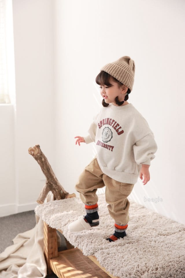 BEAGLE - Korean Children Fashion - #Kfashion4kids - Like Span Rib Pants - 4