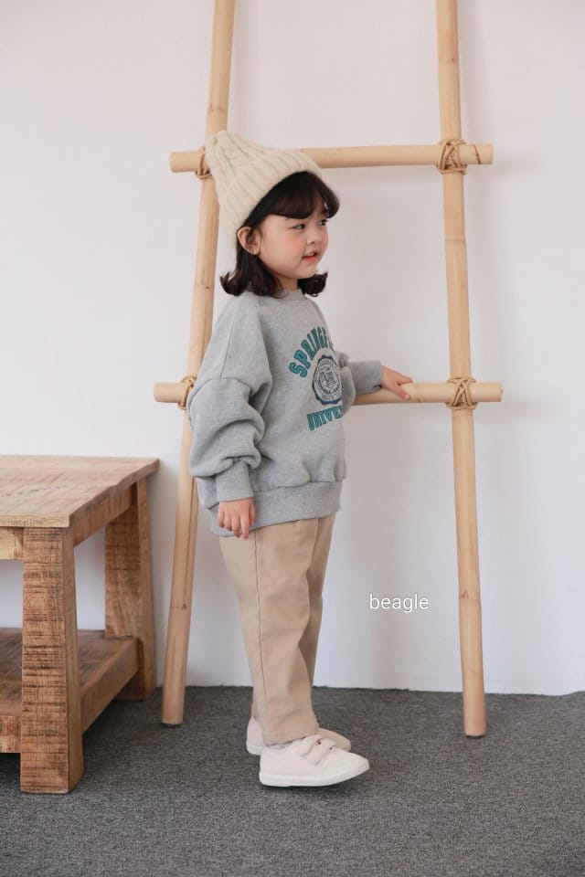 BEAGLE - Korean Children Fashion - #Kfashion4kids - Unit Span Fleece Pants - 11