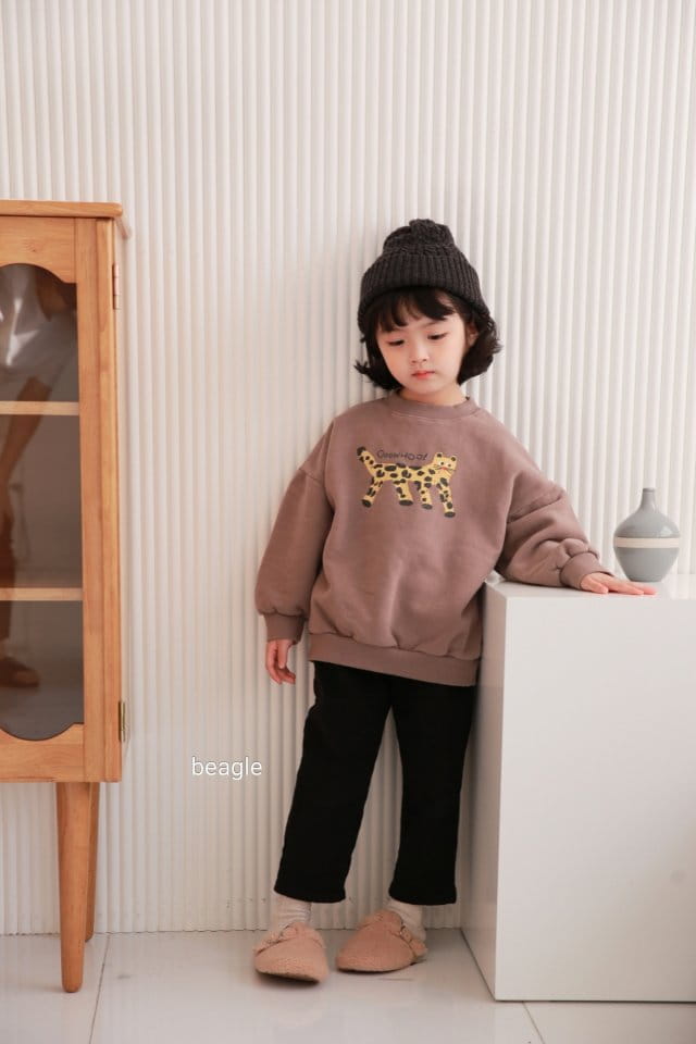 BEAGLE - Korean Children Fashion - #Kfashion4kids - Unit Span Fleece Pants - 5