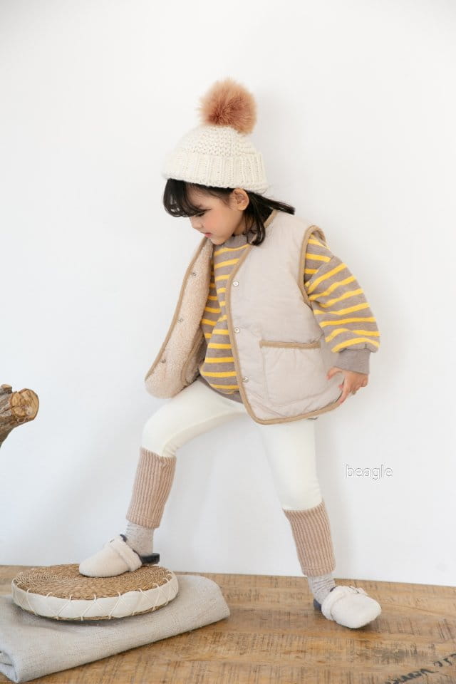 BEAGLE - Korean Children Fashion - #Kfashion4kids - Mink Tosi Leggings - 7