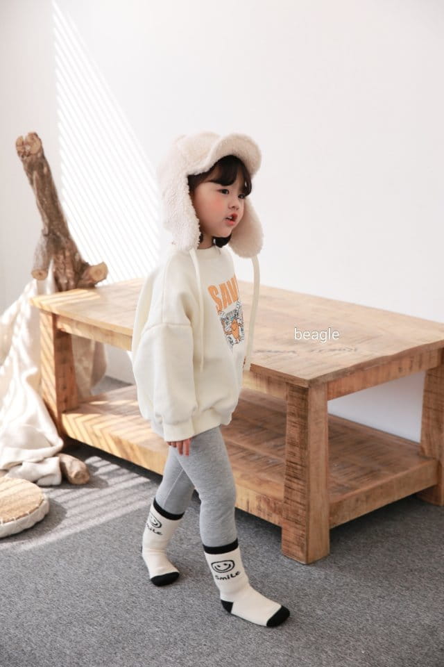 BEAGLE - Korean Children Fashion - #Kfashion4kids - Mink Leggings - 6