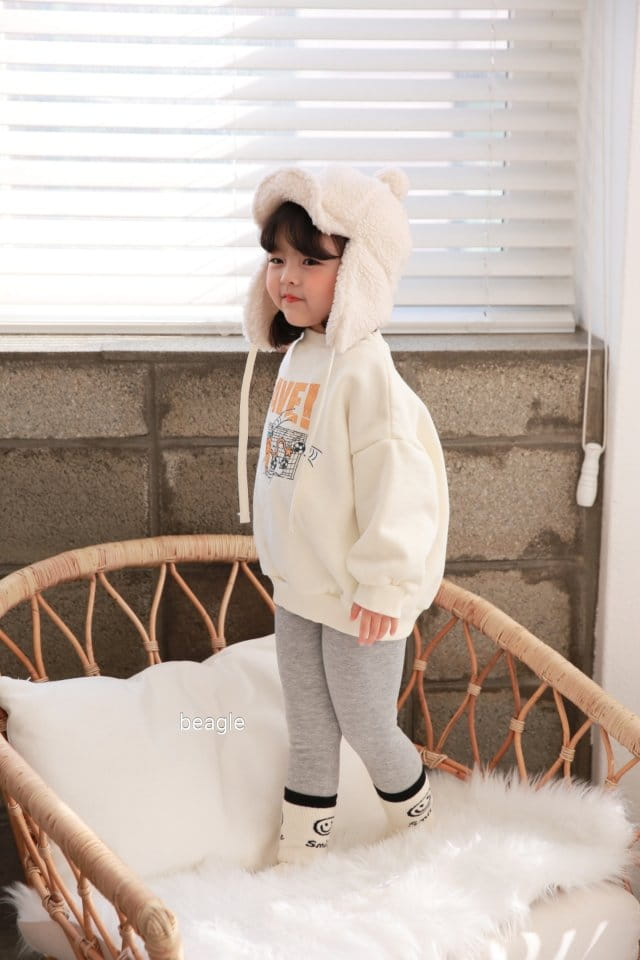 BEAGLE - Korean Children Fashion - #Kfashion4kids - Mink Leggings - 8