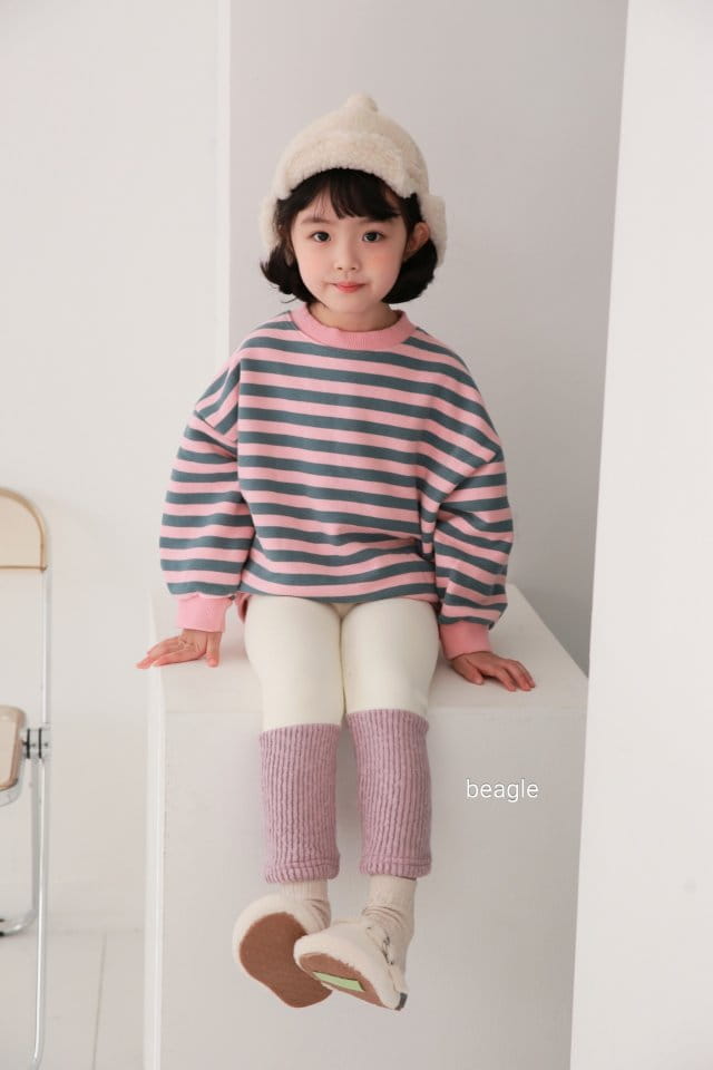 BEAGLE - Korean Children Fashion - #Kfashion4kids - Jelly Stripes Sweatshirt - 11